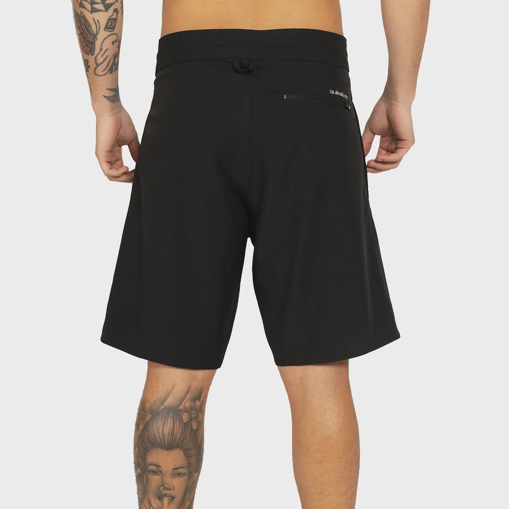 Imagem 3 do produto Bermuda Quiksilver Street Trunk Solid 20 Black Masculina