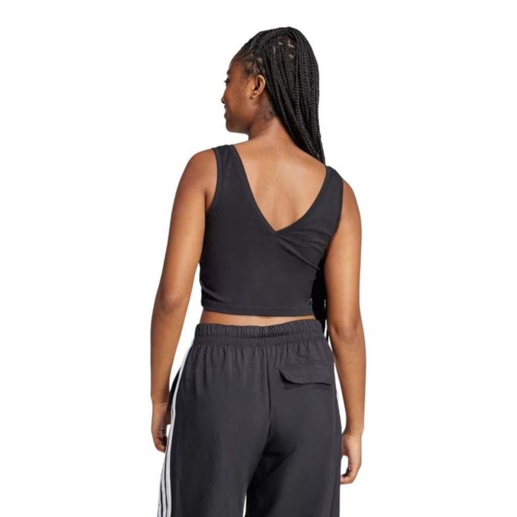 Imagem 2 do produto Regata Cropped adidas Essentials Small Logo Feminina