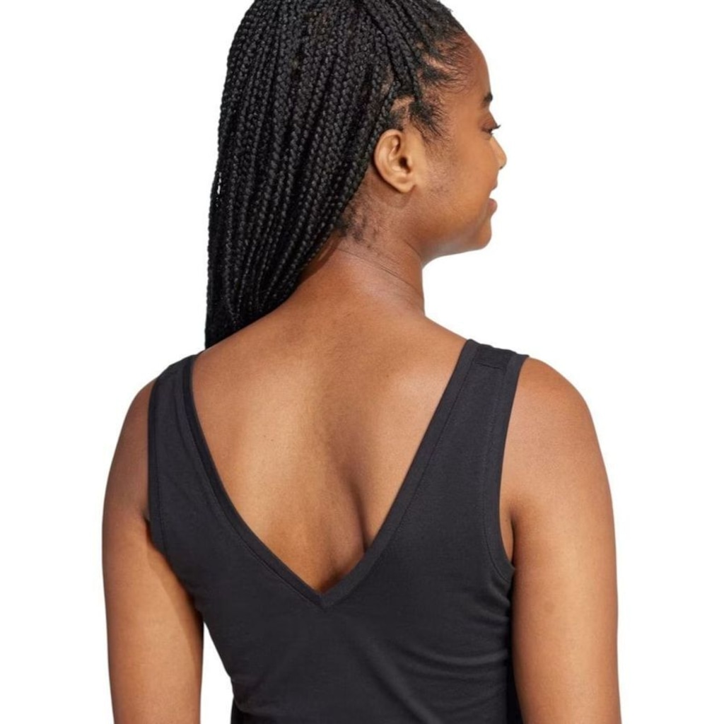 Imagem 4 do produto Regata Cropped adidas Essentials Small Logo Feminina