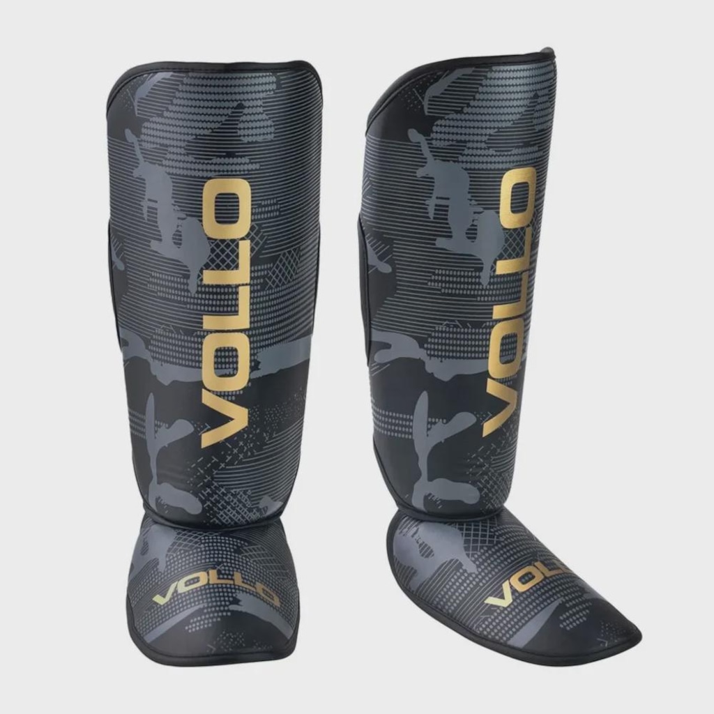Protetor de Canela Vollo VFG740 Muai Thay Adulto
