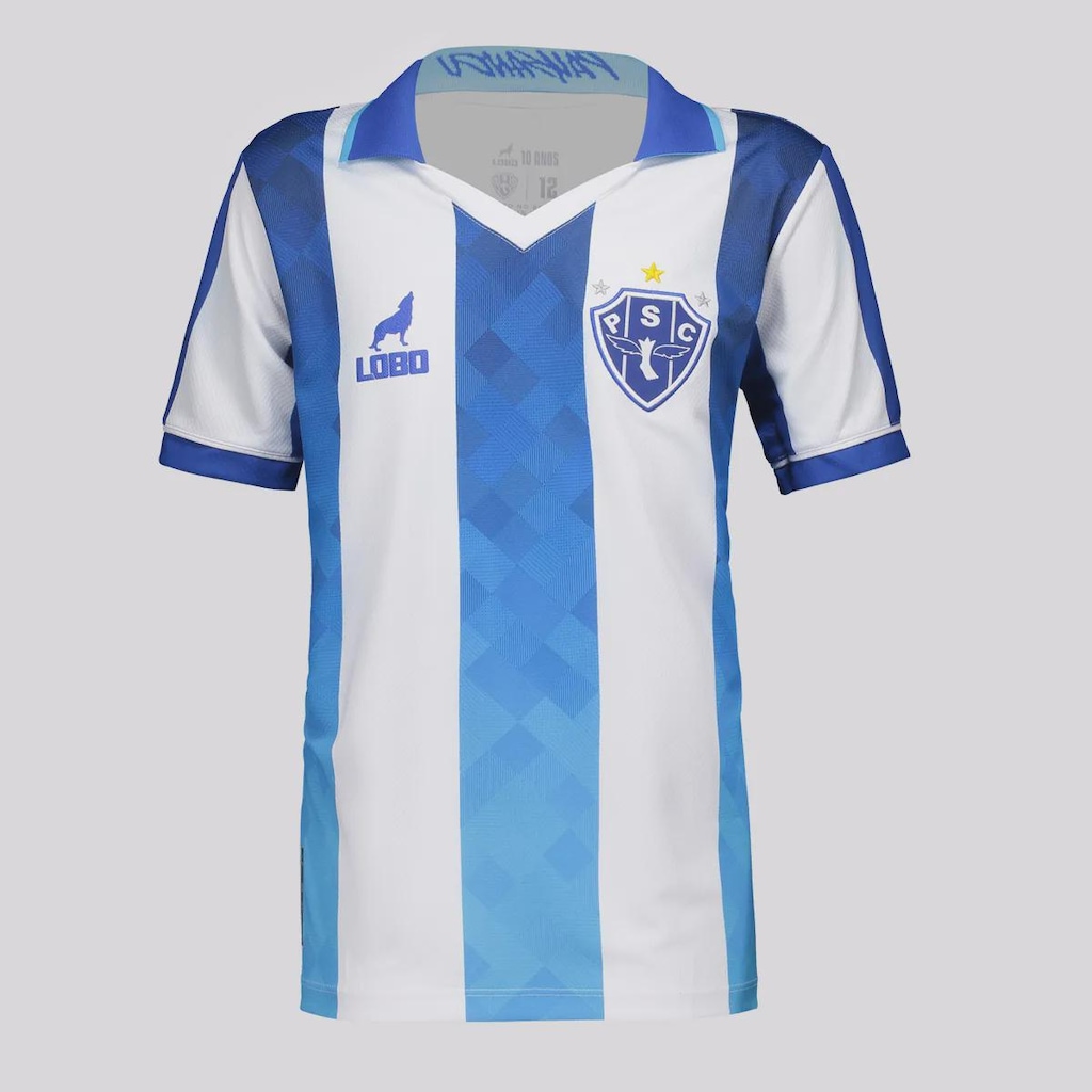 Camisa Lobo Paysandu I 2026 Infantil Unissex