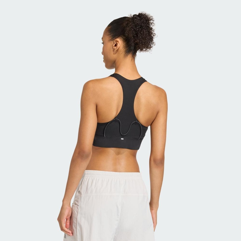 Imagem 3 do produto Top de Corrida Suporte Médio adidas Bolsos adi365 Feminino
