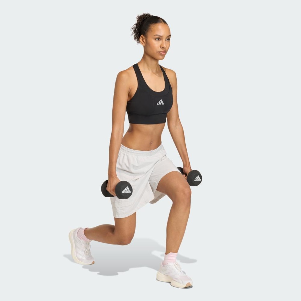 Imagem 4 do produto Top de Corrida Suporte Médio adidas Bolsos adi365 Feminino