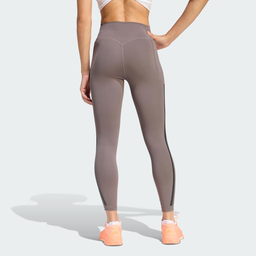 Imagem 3 do produto Calça Legging 7/8 adidas Optime Workout Três Listras Feminina