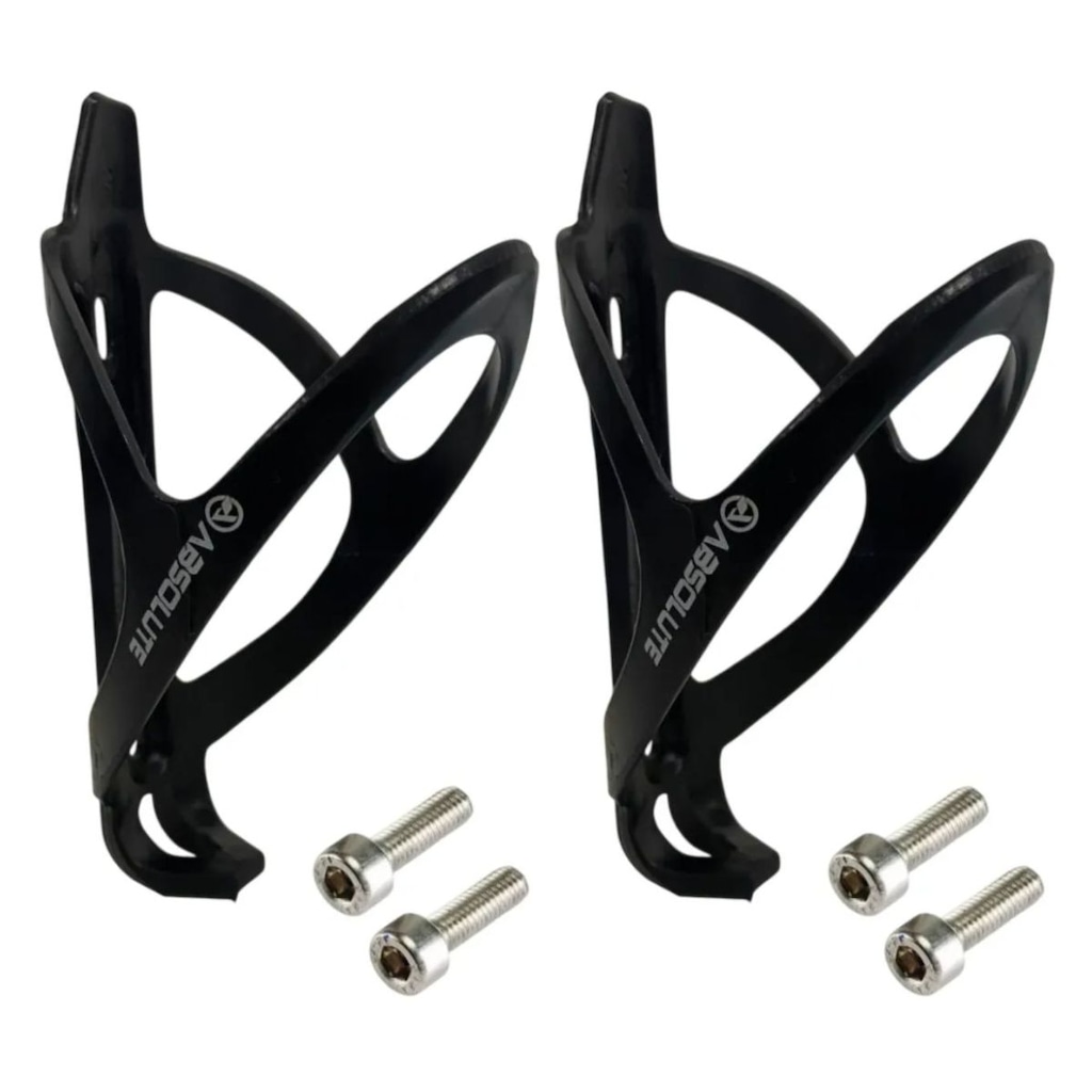 Kit 2 Suporte caramanhola garrafa bike c/ parafusos Absolute