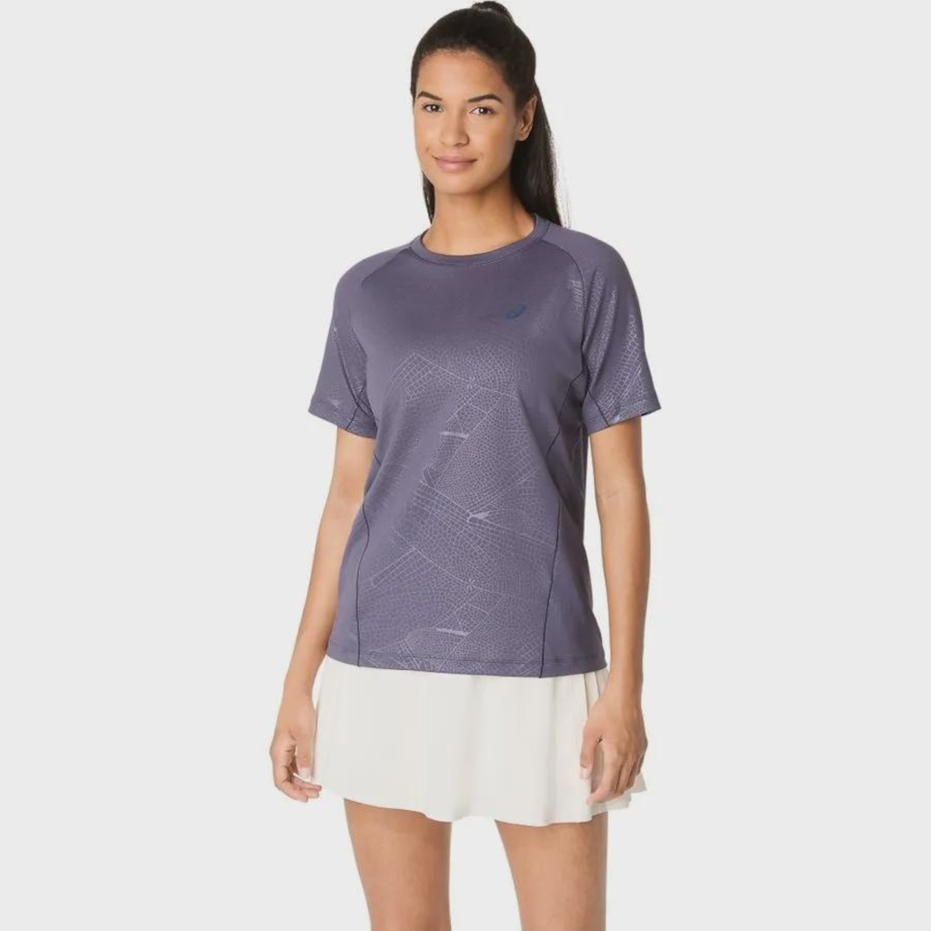 Camiseta ASICS Game All Over Feminino