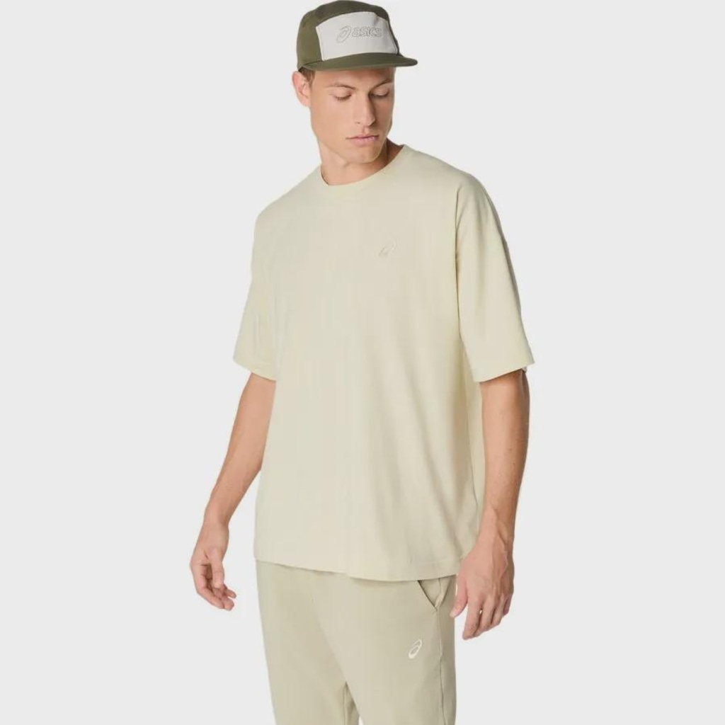 Camiseta ASICS Spiral Relaxed Fit Embroidery Masculino