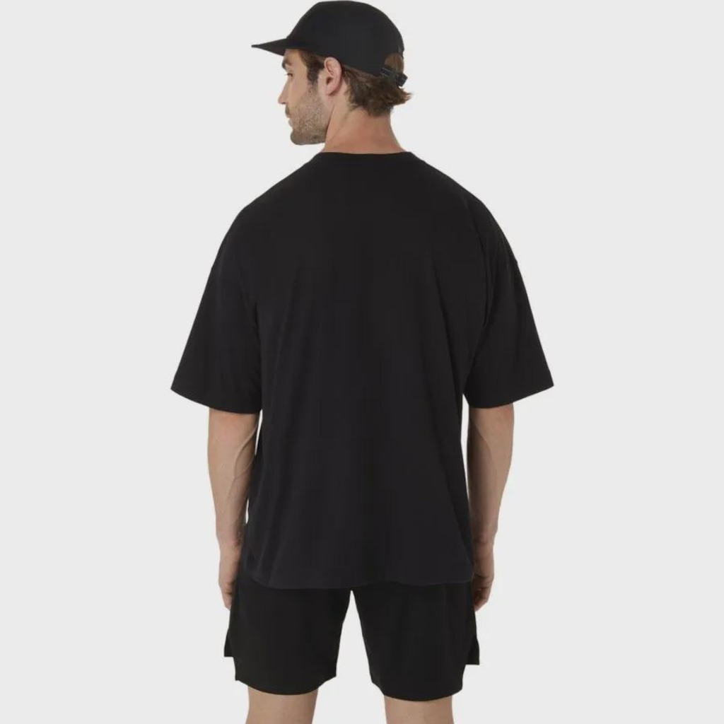 Camiseta ASICS Spiral Relaxed Fit Embroidery Masculino em Promoção