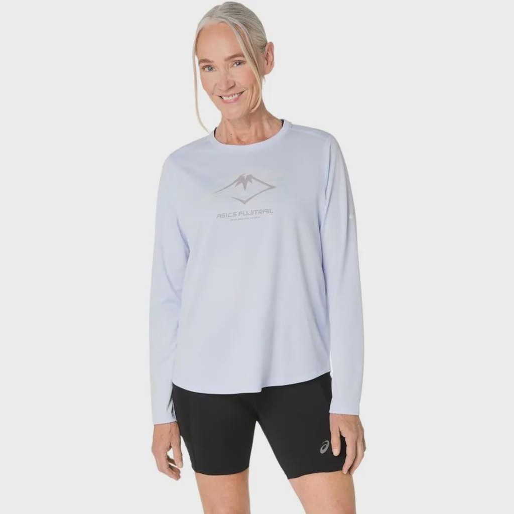 Camiseta de Manga Longa ASICS Fujitrail Feminino