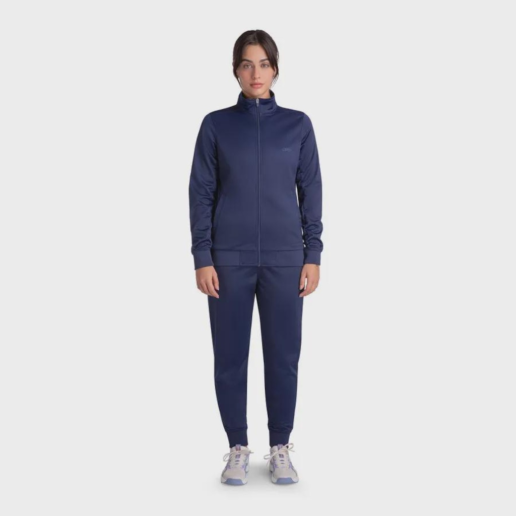 Conjunto de Agasalho Essential Olympikus Feminino