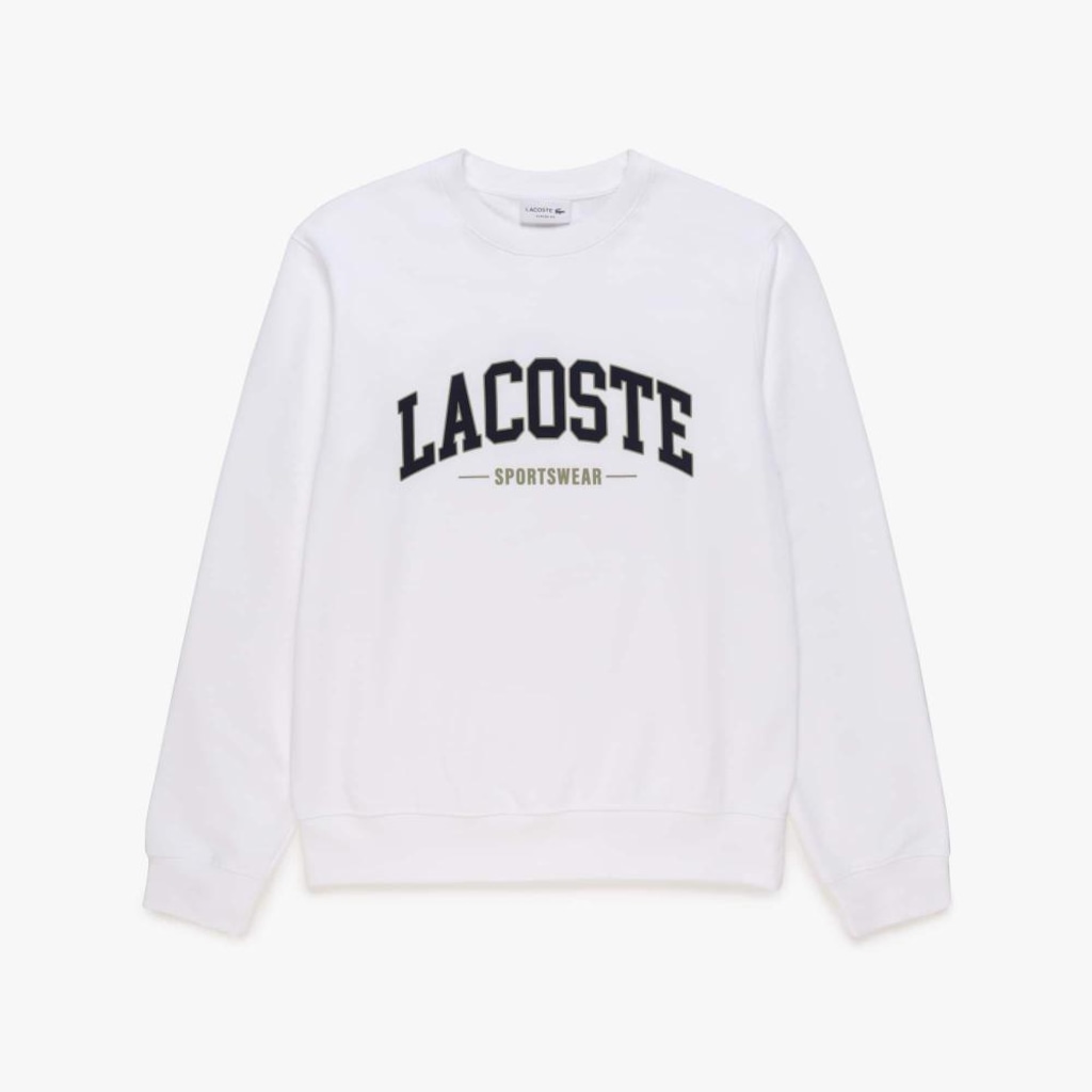 Blusão de Moletom Lacoste Unissex – Conforto Essencial em Algodão