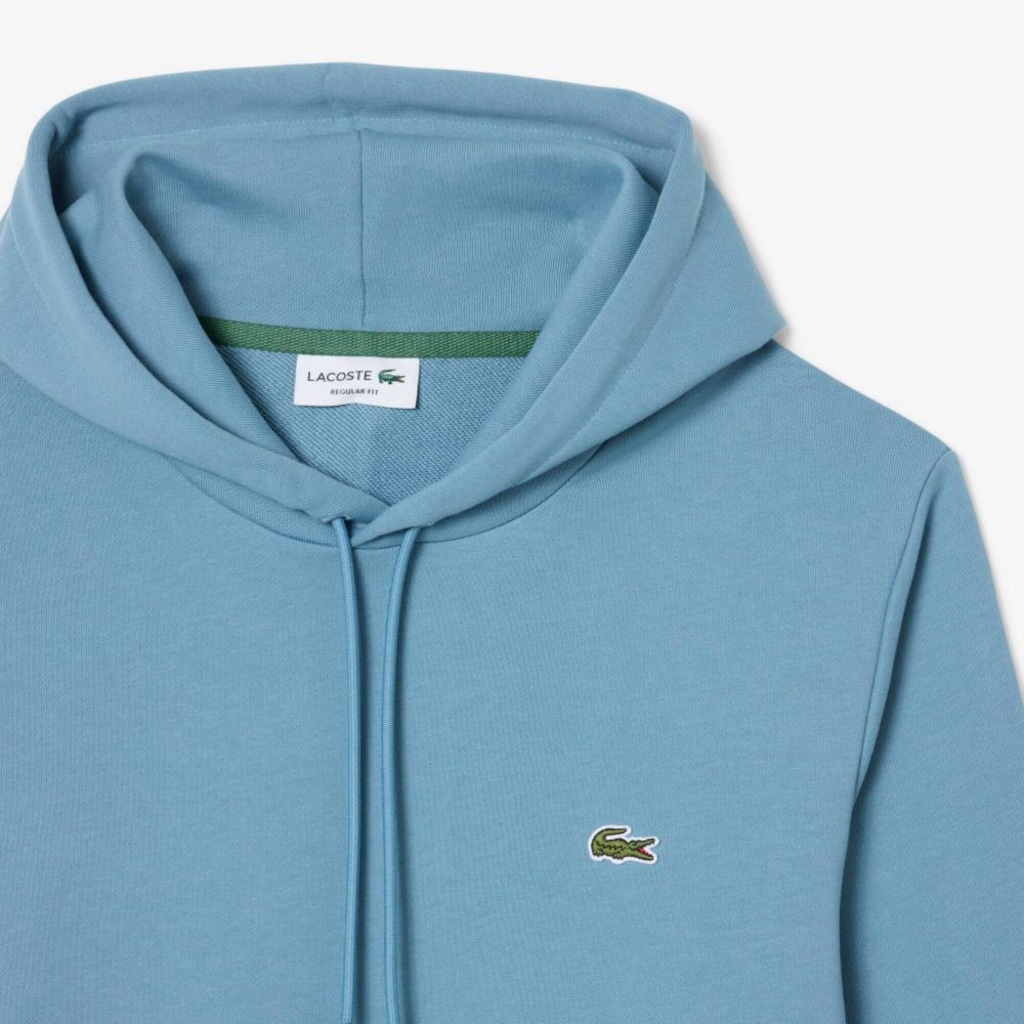 Blusão Moletom Clássico com Bolso e Capuz Lacoste Masculino - Foto 2