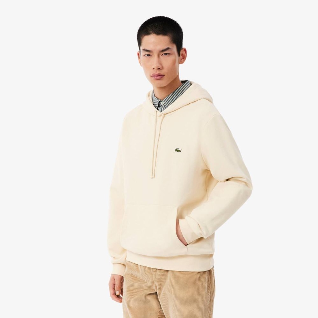 Imagem 1 do produto Blusão Moletom Clássico com Bolso e Capuz Lacoste Masculino