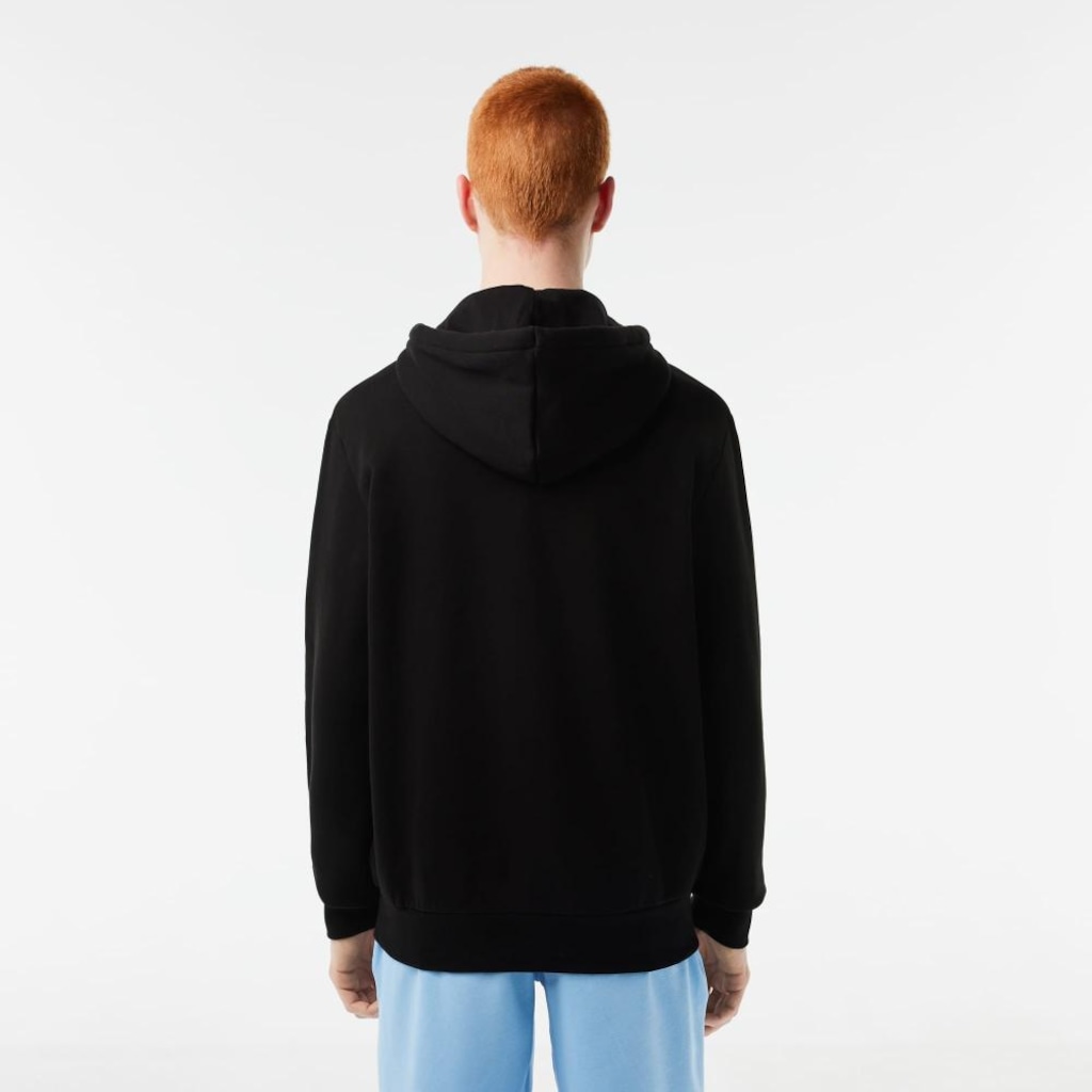Imagem 3 do produto Blusão Moletom Clássico com Fechamento de Zíper e Bolsos Masculino Lacoste