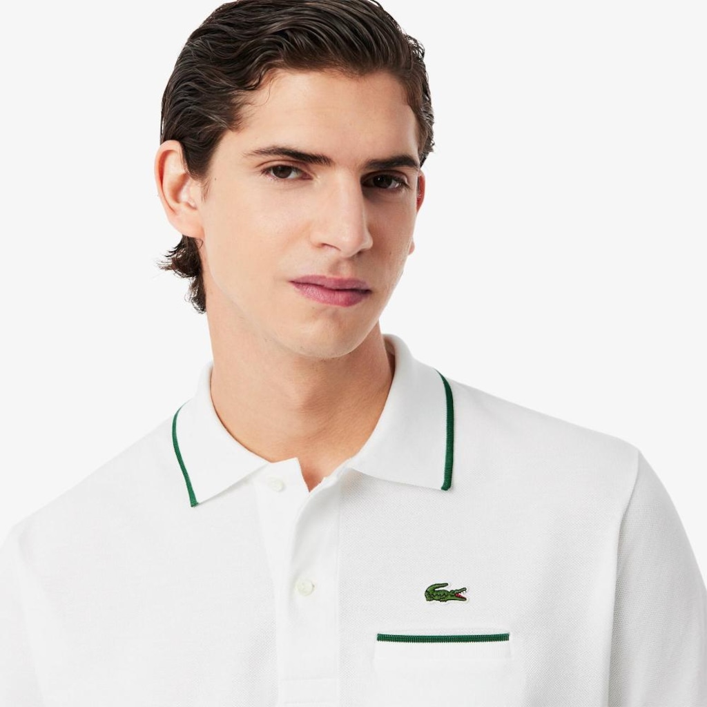 Imagem 2 do produto Camisa Polo Lacoste Pocket Accent Lacoste Masculina