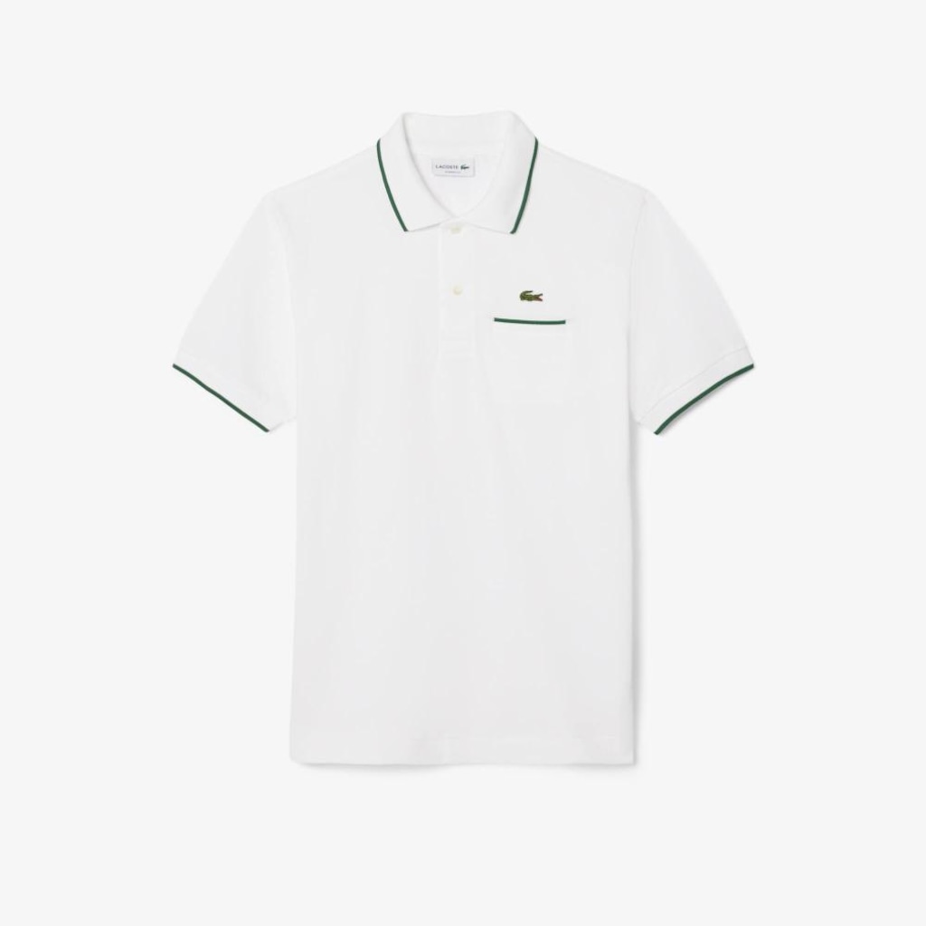 Imagem 4 do produto Camisa Polo Lacoste Pocket Accent Lacoste Masculina