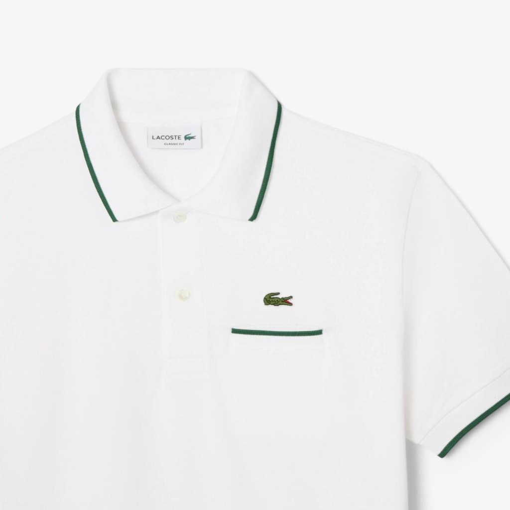 Imagem 5 do produto Camisa Polo Lacoste Pocket Accent Lacoste Masculina