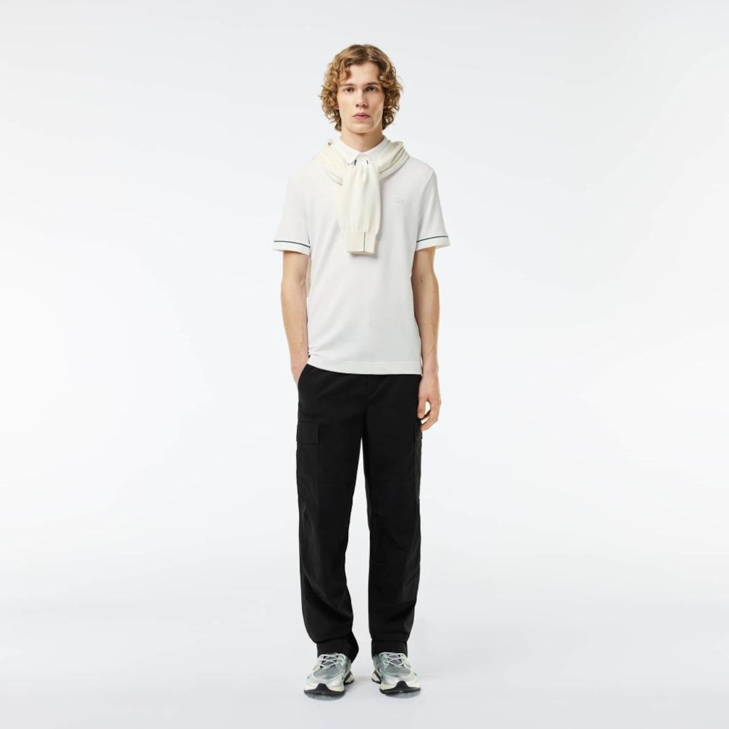 Imagem 2 do produto Camiseta Polo Paris em Piqué com Elastano e Carcela Oculta Lacoste Masculina