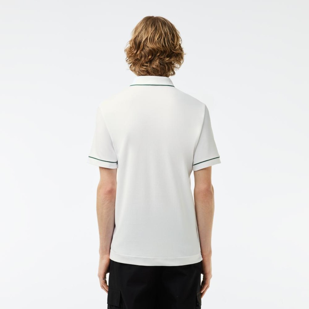 Imagem 4 do produto Camiseta Polo Paris em Piqué com Elastano e Carcela Oculta Lacoste Masculina