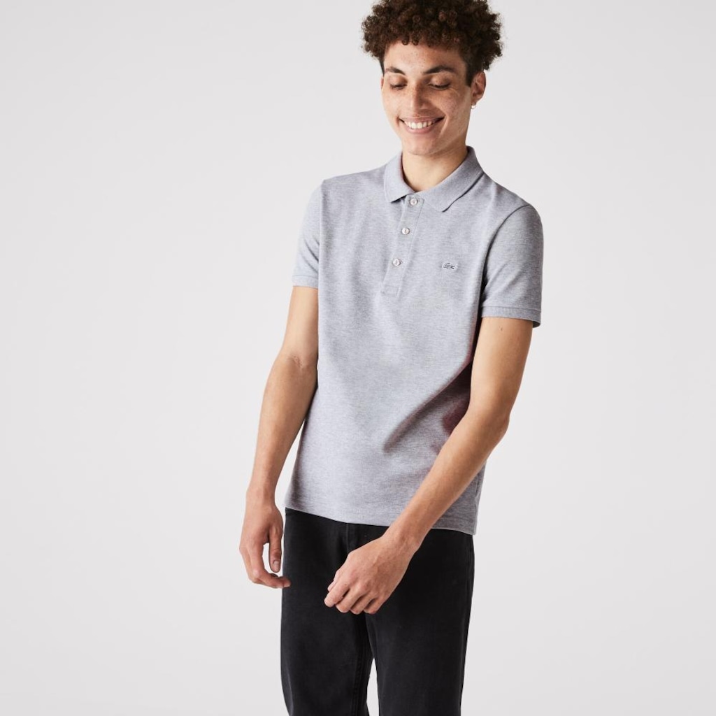 Camiseta Polo Lacoste Slim Fit – Modelagem Moderna com Elastano