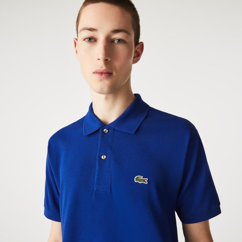 Camiseta Polo Lacoste Original L.12.12 – Modelagem Clássica e Respirável