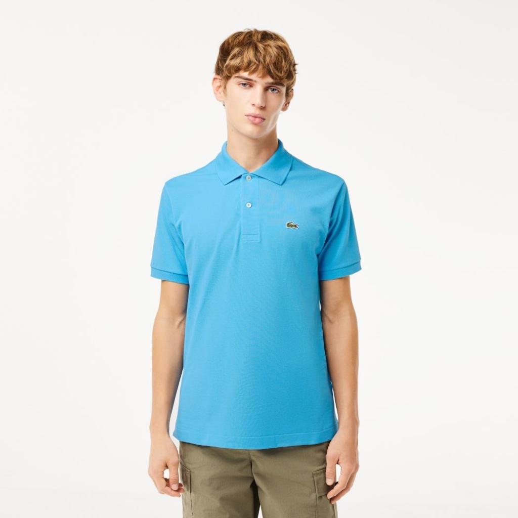 Camiseta Polo Lacoste Original L.12.12 – Modelagem Clássica e Respirável