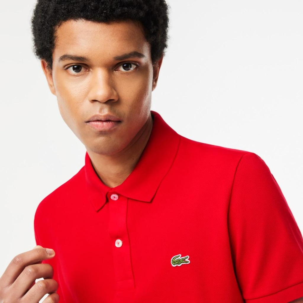 Imagem 2 do produto Camiseta Polo Lacoste L.12.12 Slim Masculina – A Evolução Contemporânea do Clássico