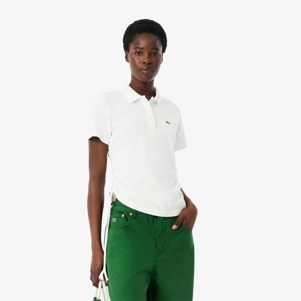 Camiseta Polo Lacoste Slim Fit Masculina – O Inovador Tecido Adjustable Piqué