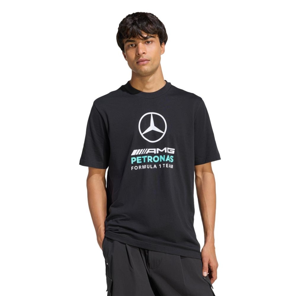 Camiseta adidas Mercedes - Amg Petronas F1 Team Dna Masculina