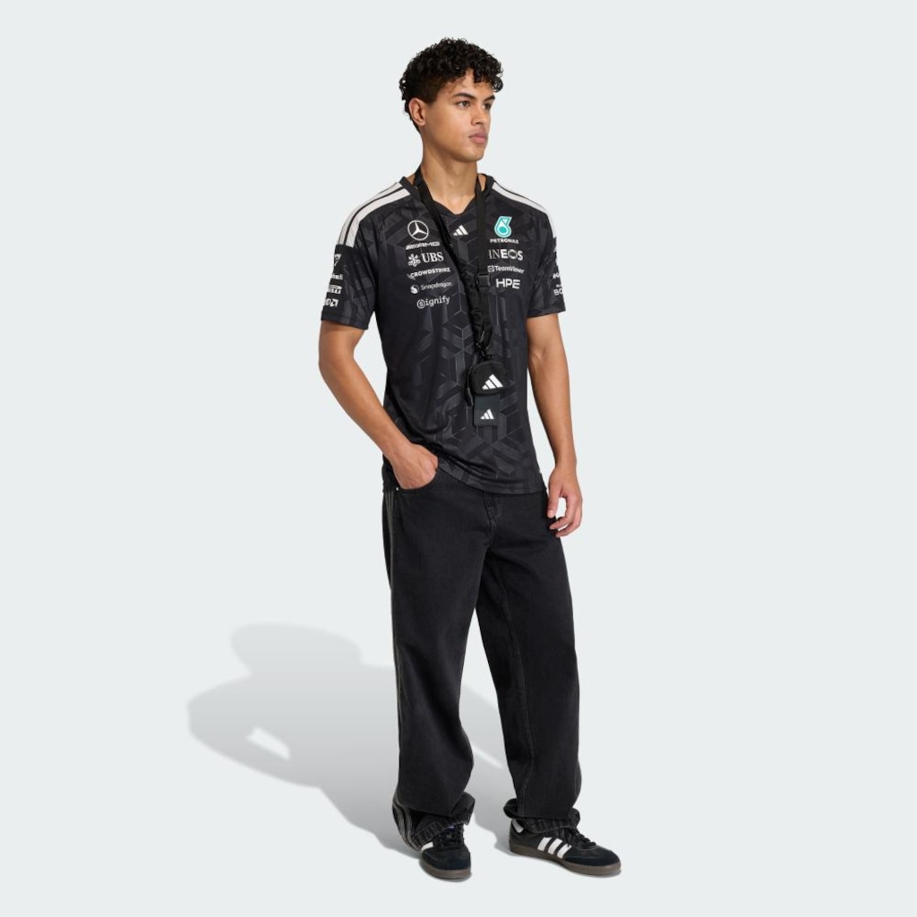 Imagem 4 do produto Camiseta adidas Mercedes - Amg Petronas F1 Team Driver Masculina