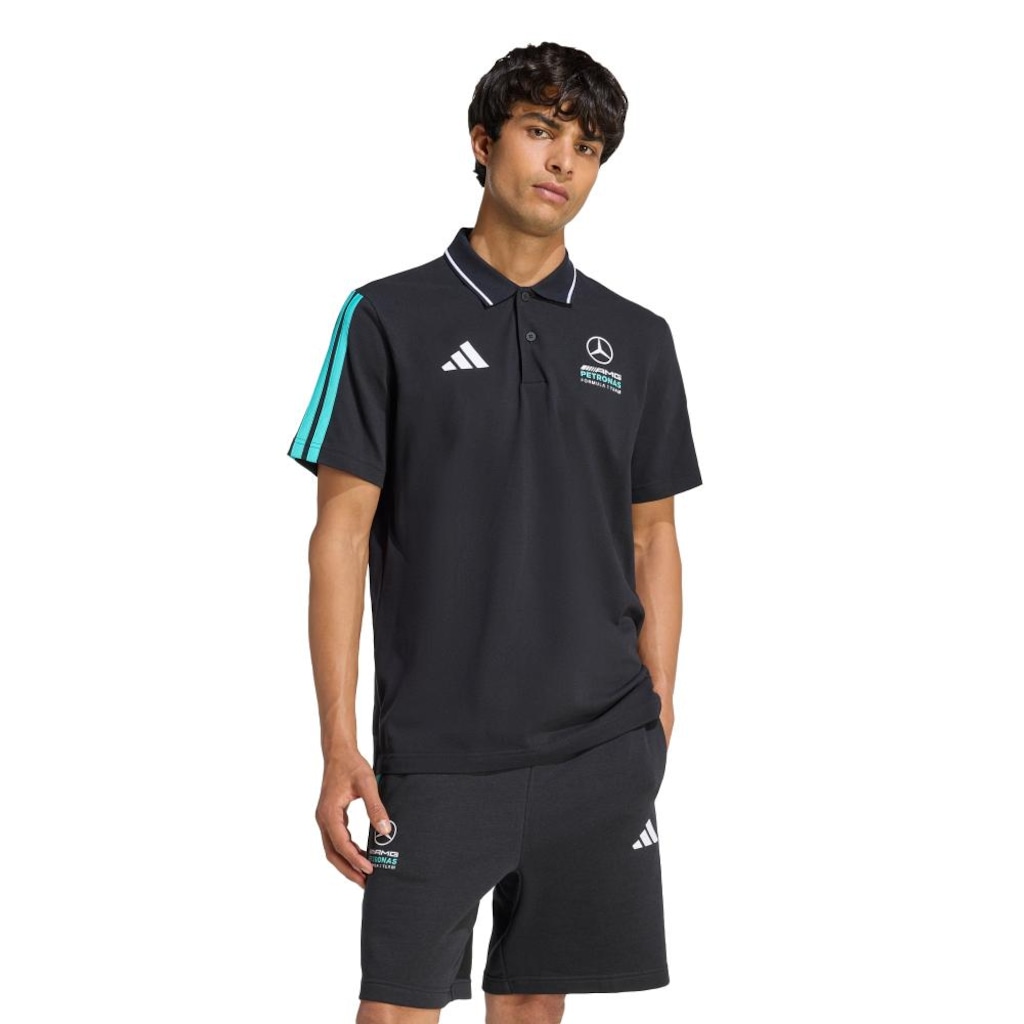 Camisa Polo adidas Mercedes  Amg Petronas Formula 1 Masculina