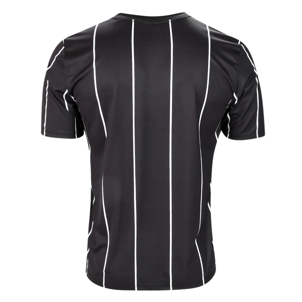 Imagem 4 do produto Camisa do Corinthians Fitness Listrada Plus Size Coimbra - Masculina