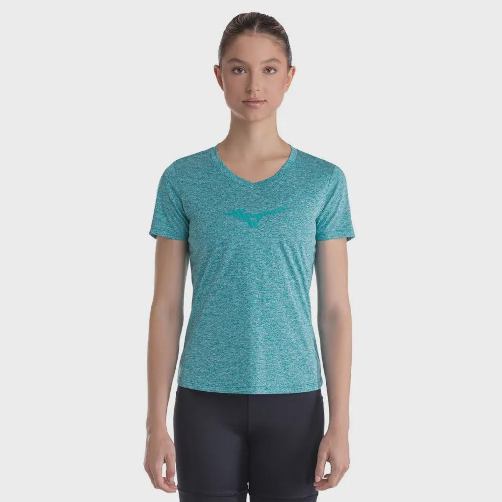 Camiseta Mizuno Spark Big Logo 2 Feminina