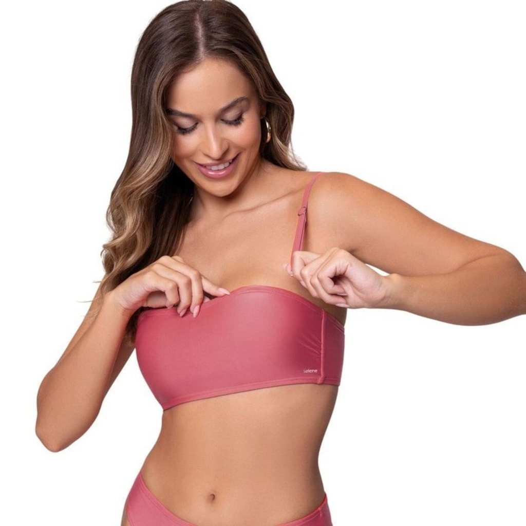 Top Biquíni Selene Tomara Que Caia Feminino - Foto 1
