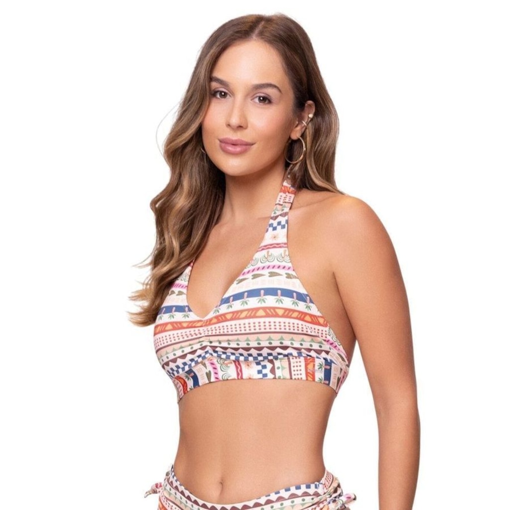 Top Biquíni Selene Frente Única Feminino