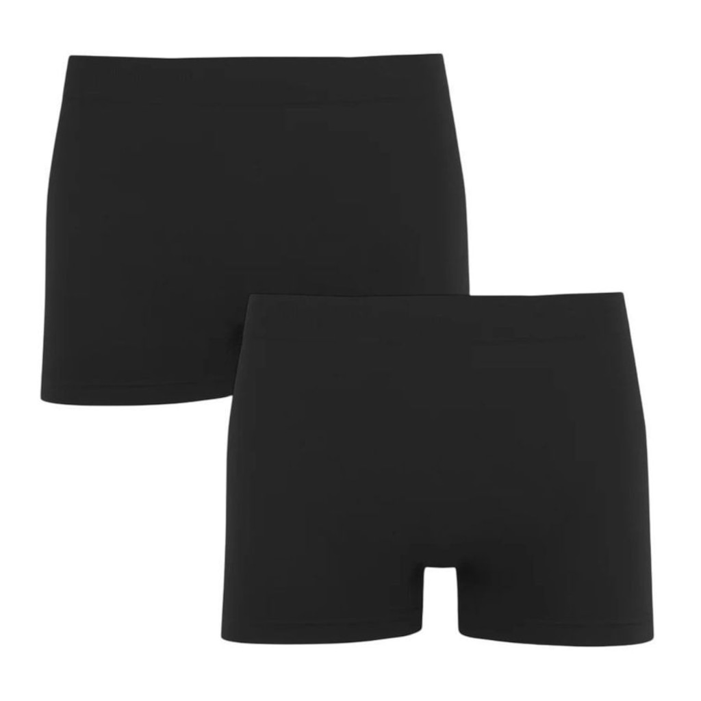 Imagem 2 do produto Kit 2 Cuecas Boxer Reebok Sem Costura Masculina