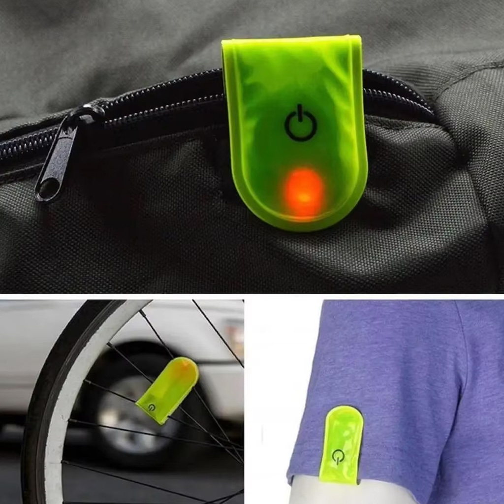 Imagem 4 do produto Clipe Led Esportivo Magnético Gold Sports Salzmann – Feito com 3M Scotchlite