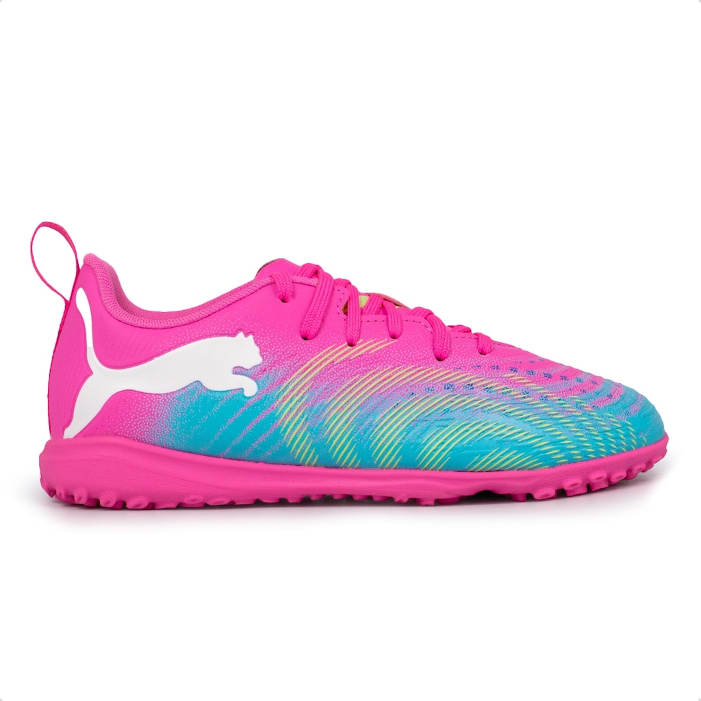 Chuteira de Society Future 9 Play Puma Infantil