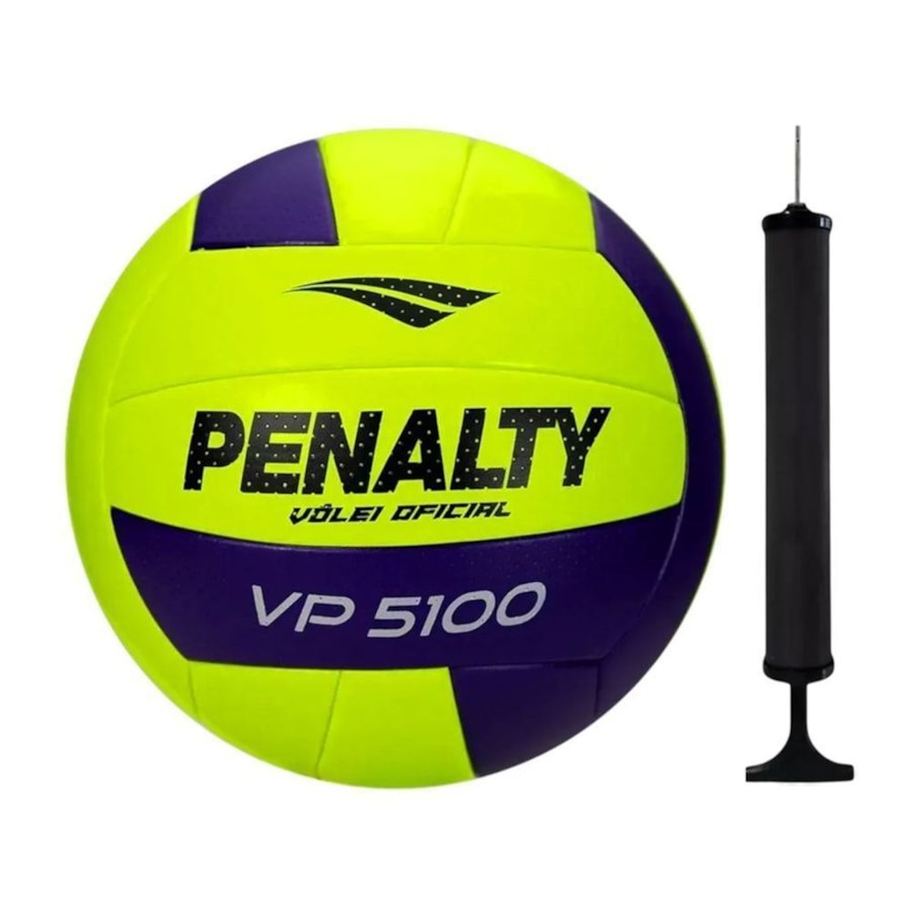 Kit Bola Vôlei Penalty VP 5100 XXVI + Bomba de Ar