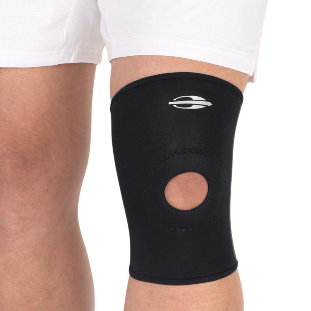 Joelheira Mormaii Reforçada com Orifício Neoprene