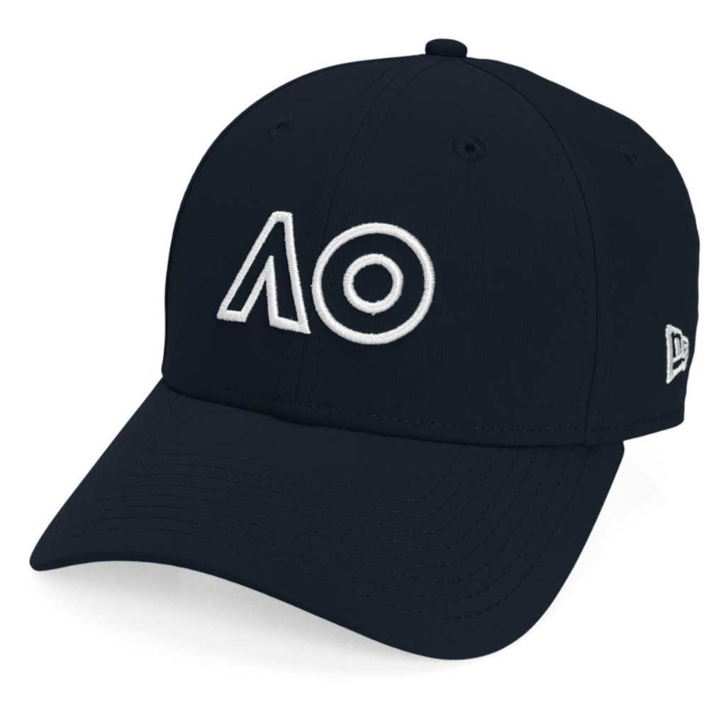 Boné Adulto New Era 9Forty Australian Open 26 Branded Core Performance Aba Curva