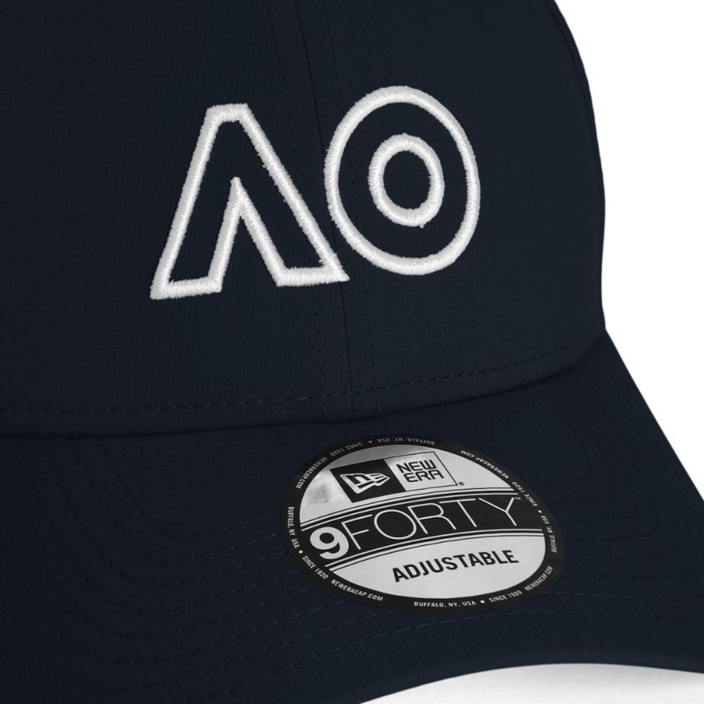 Imagem 3 do produto Boné Adulto New Era 9Forty Australian Open 26 Branded Core Performance Aba Curva