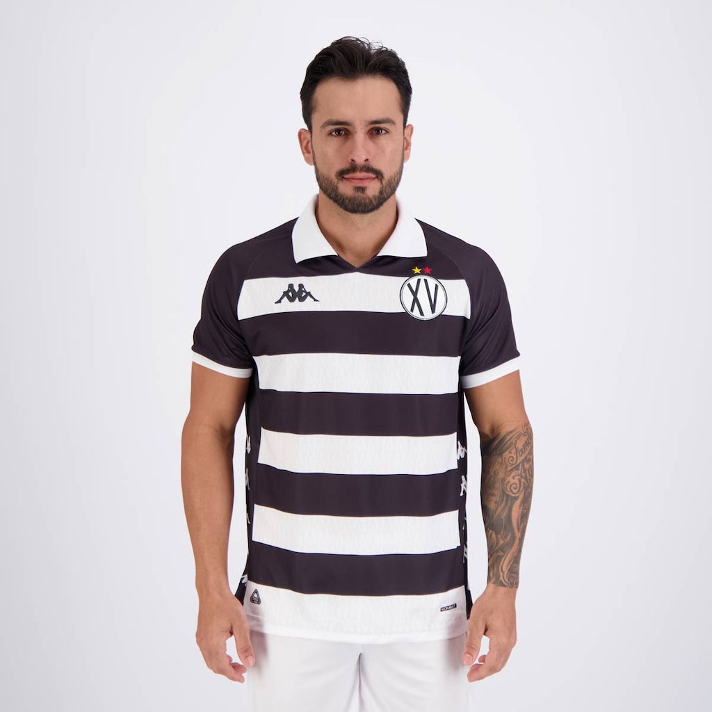 Camisa do XV de Piracicaba I 26/27 Kappa Masculina