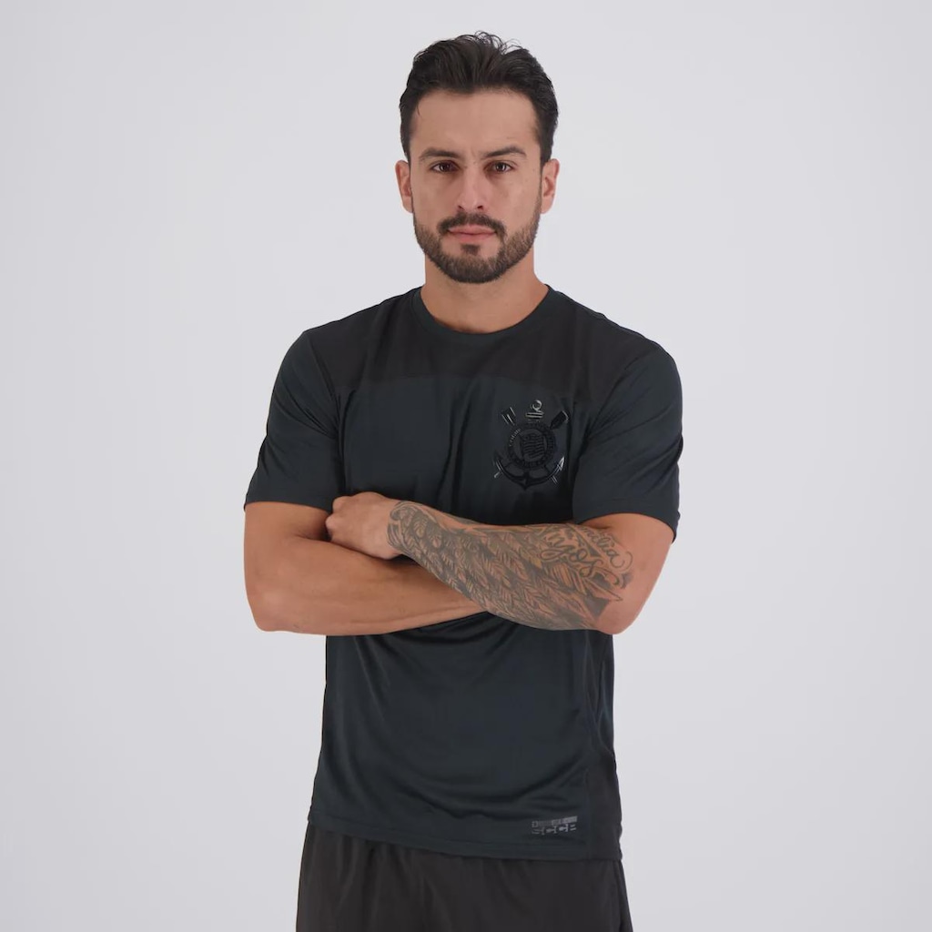 Imagem 3 do produto Camisa Corinthians Logo Dry Masculina