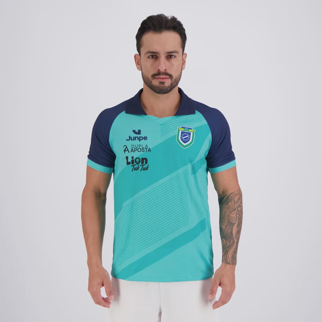 Camisa do Ousadia FC Viagem Atleta 25/26 Junpe Masculina