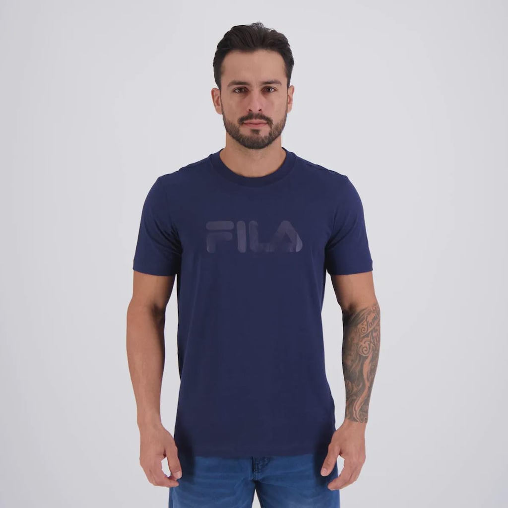 Camiseta Fila Regular Letter Premium IV Masculina