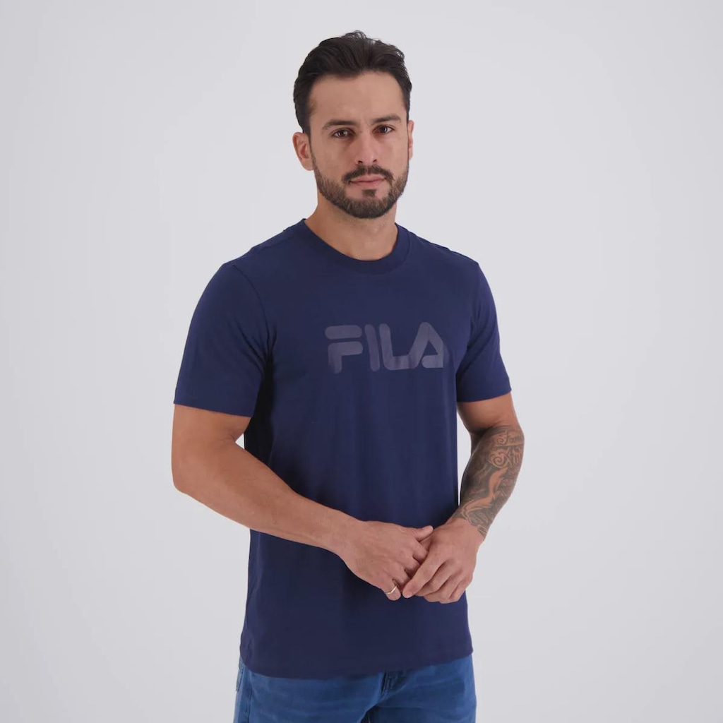 Imagem 2 do produto Camiseta Fila Regular Letter Premium IV Masculina