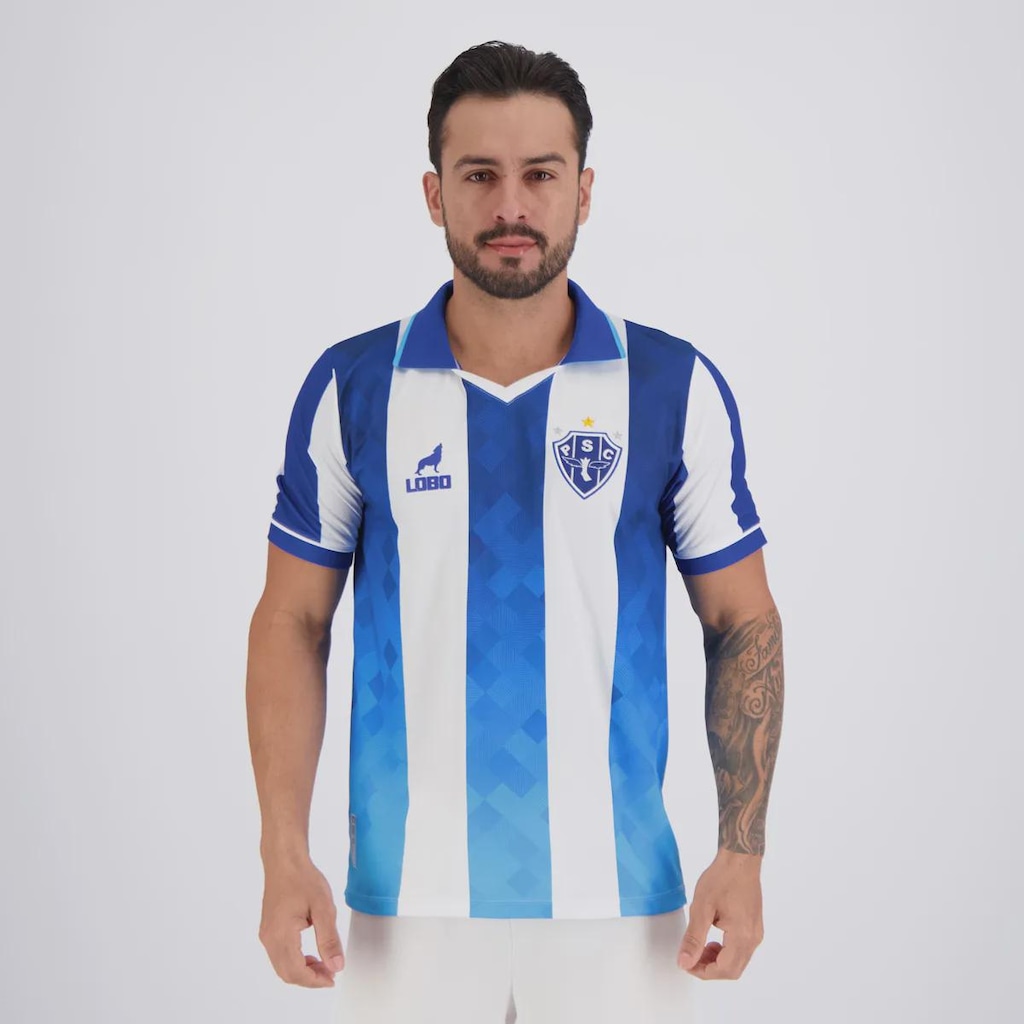 Camisa do Paysandu I 26/27 Lobo Masculina