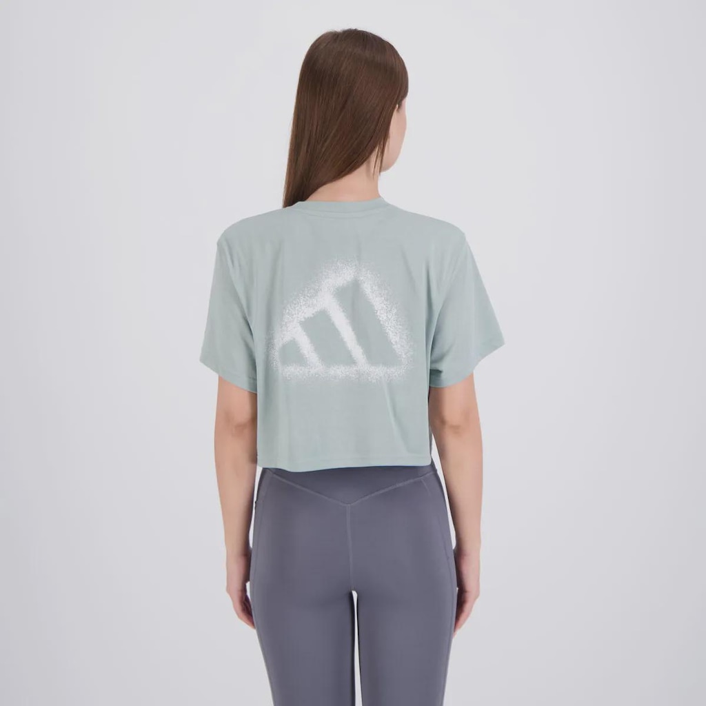 Imagem 4 do produto Camiseta Cropped Adidas PGR G T Feminina