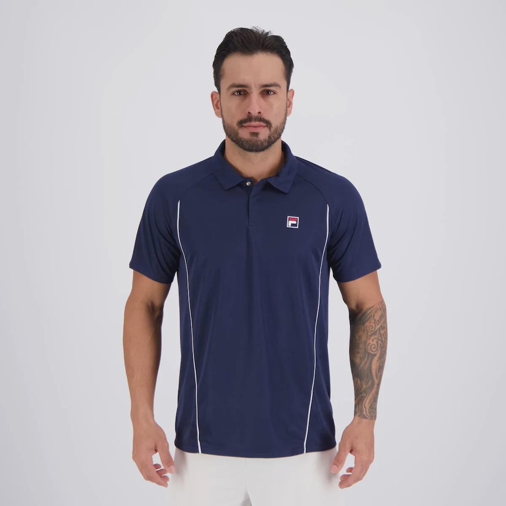 Camisa Polo Fila Match Masculina